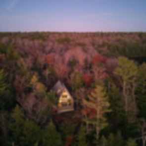 Bunkie On The Hill - Aerial View