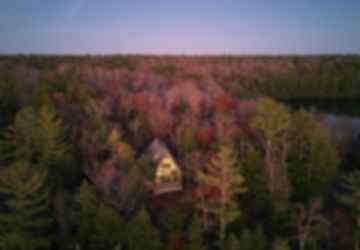 Bunkie On The Hill - Aerial View