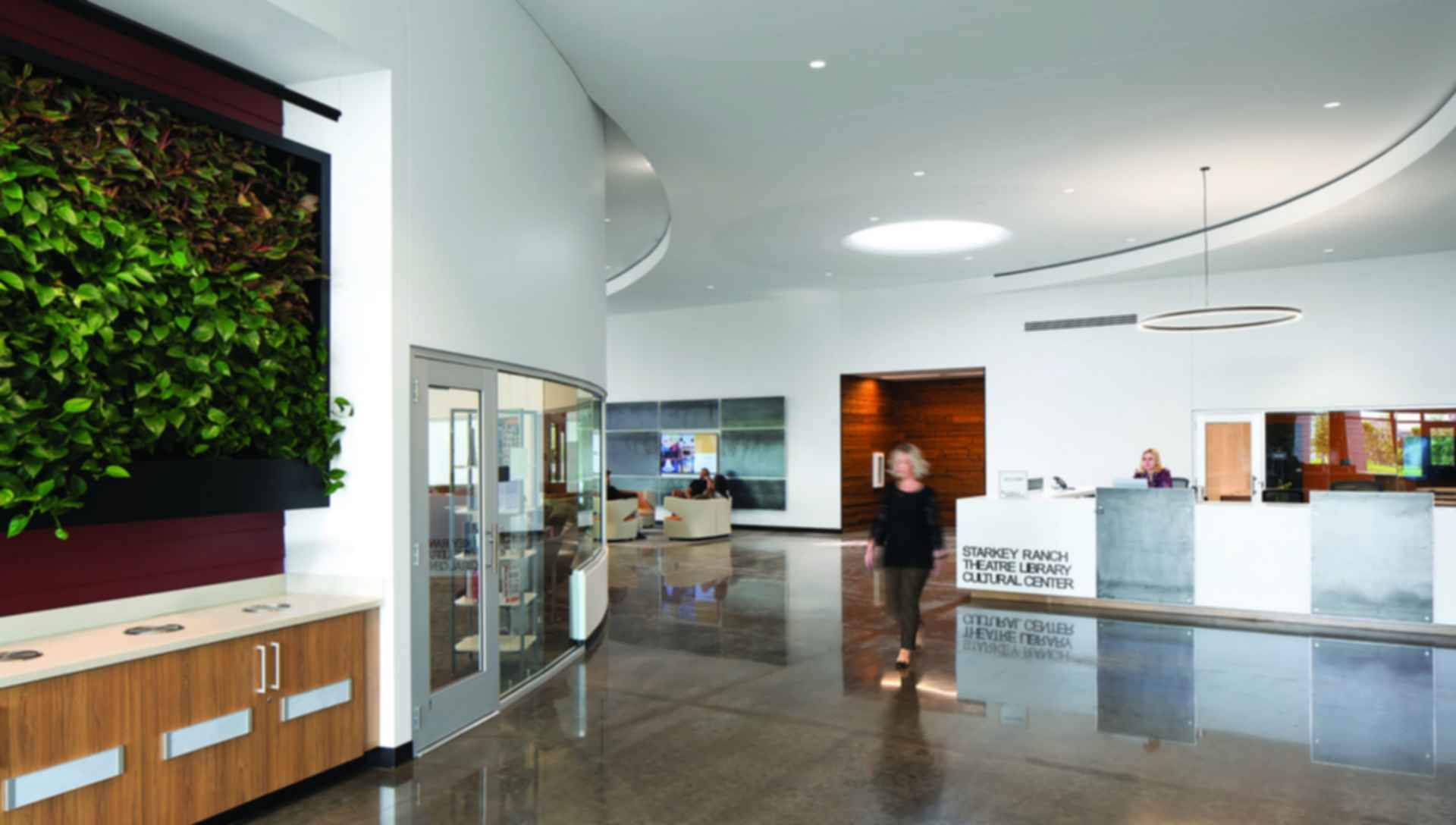 Starkey Ranch Theater, Library, and Cultural Center - Welcome Area