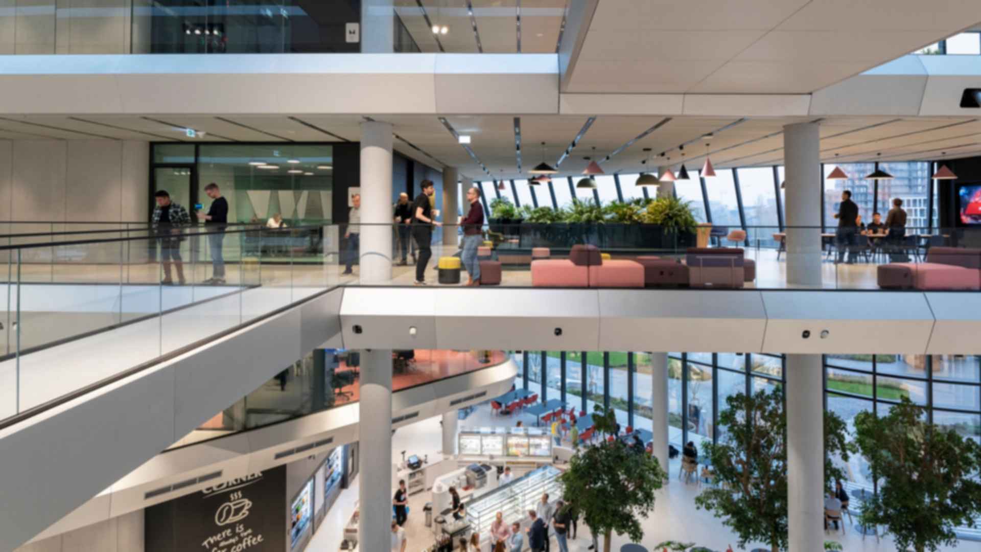 MOL Headquarters - Atrium