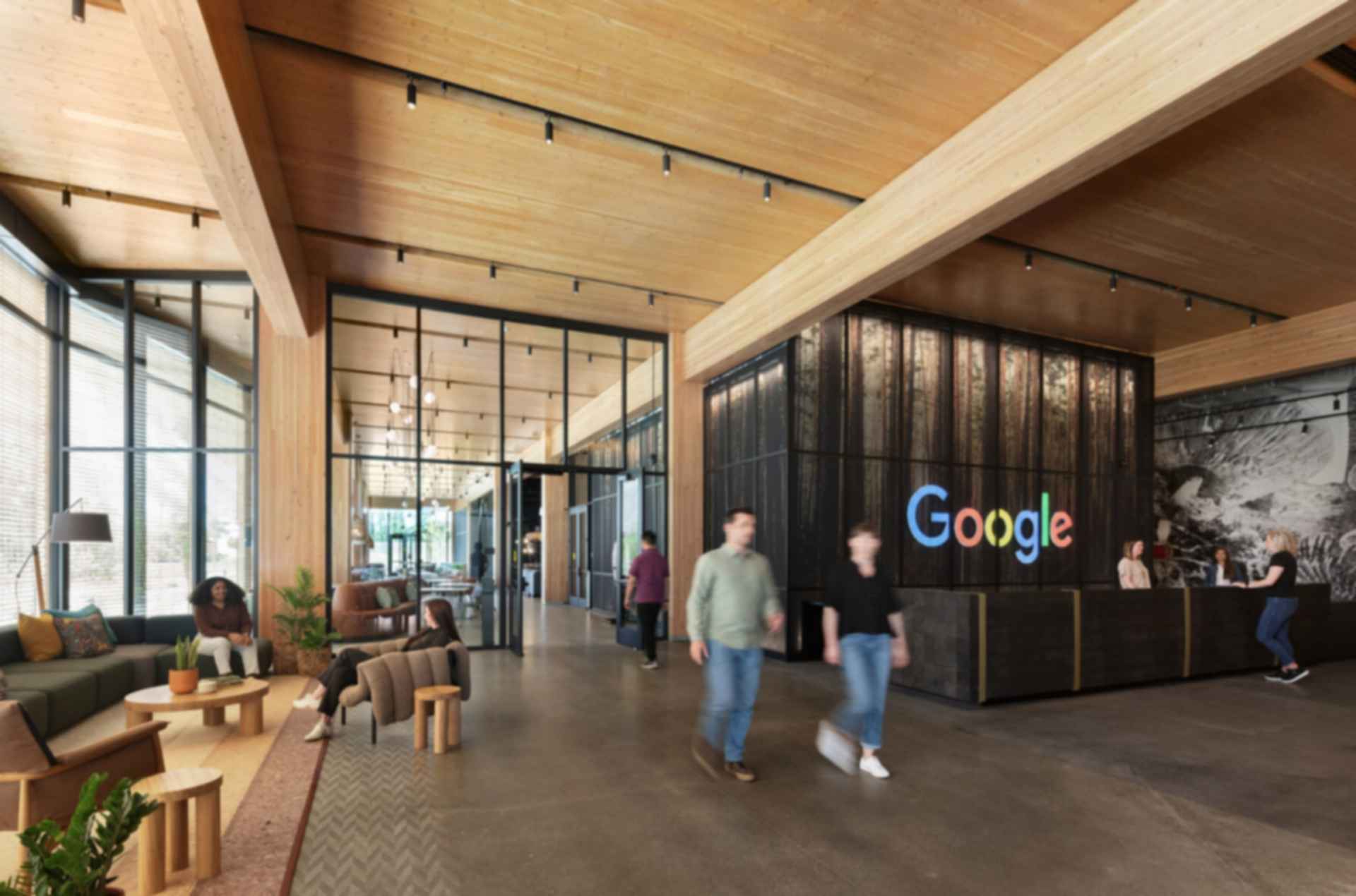 Google Borregas - Welcome Area