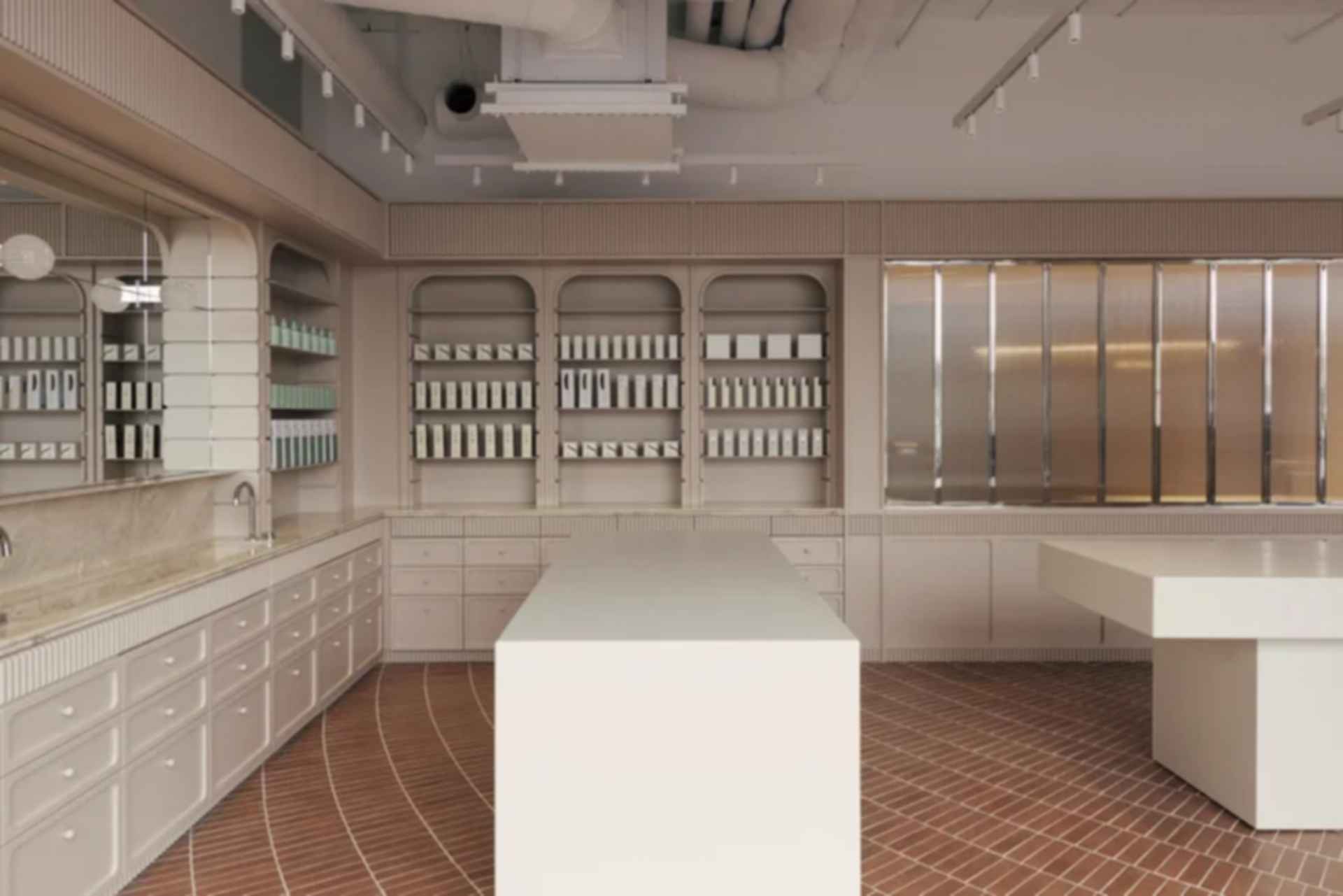 Living Beauty - Display Shelves