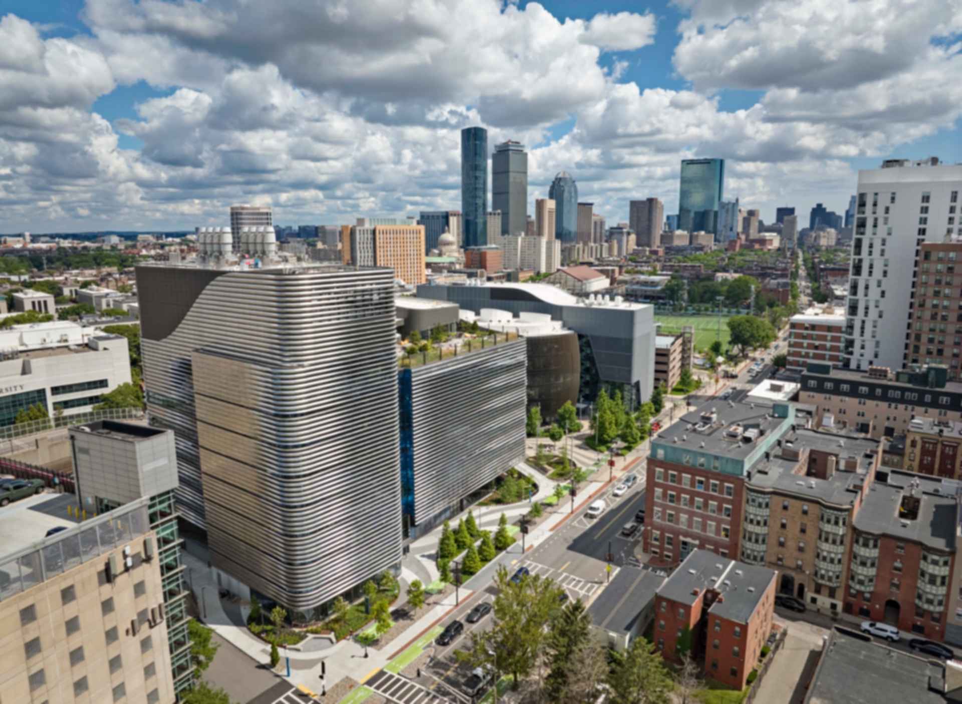The EXP Building - Aerial View