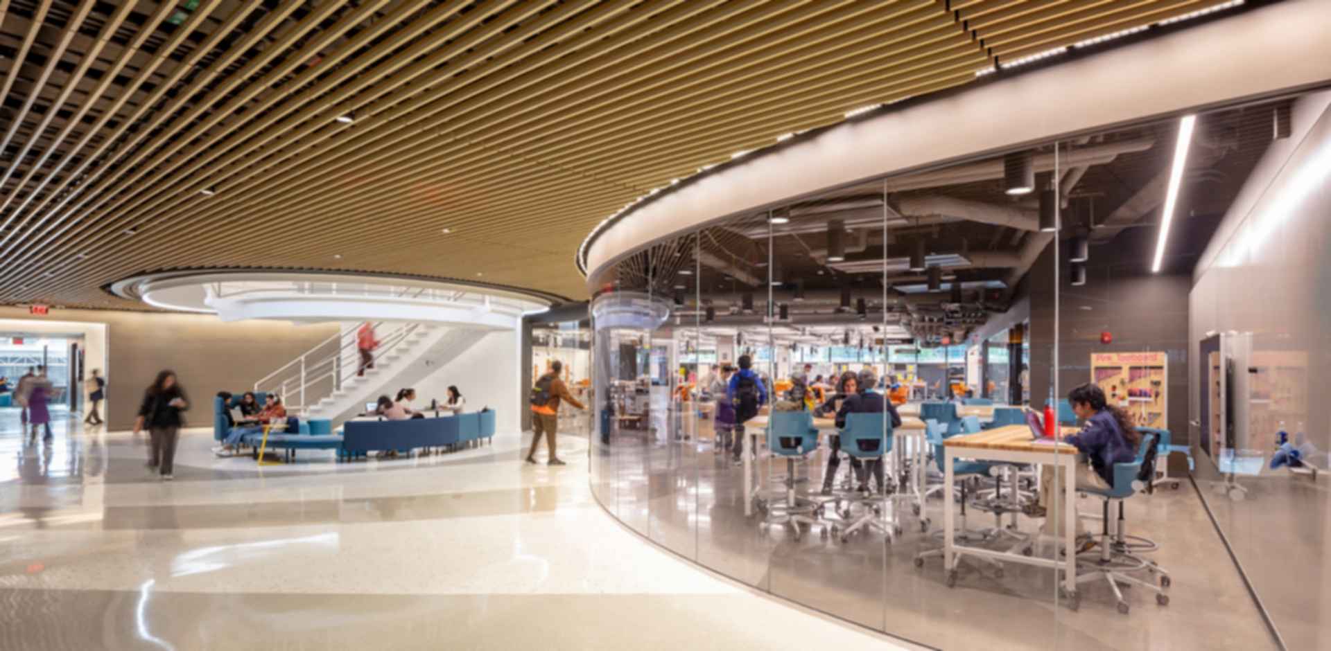 The EXP Building - Interior