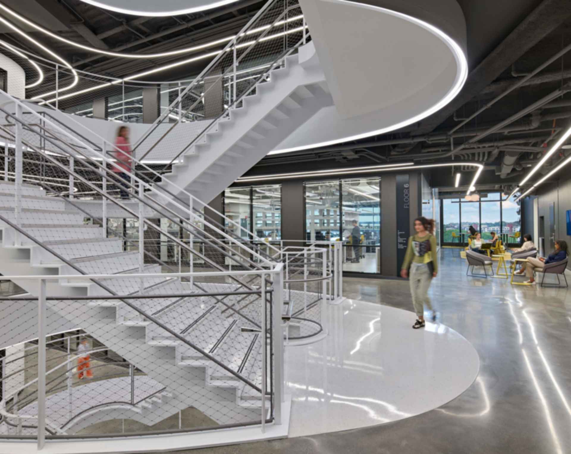 The EXP Building - Stairs
