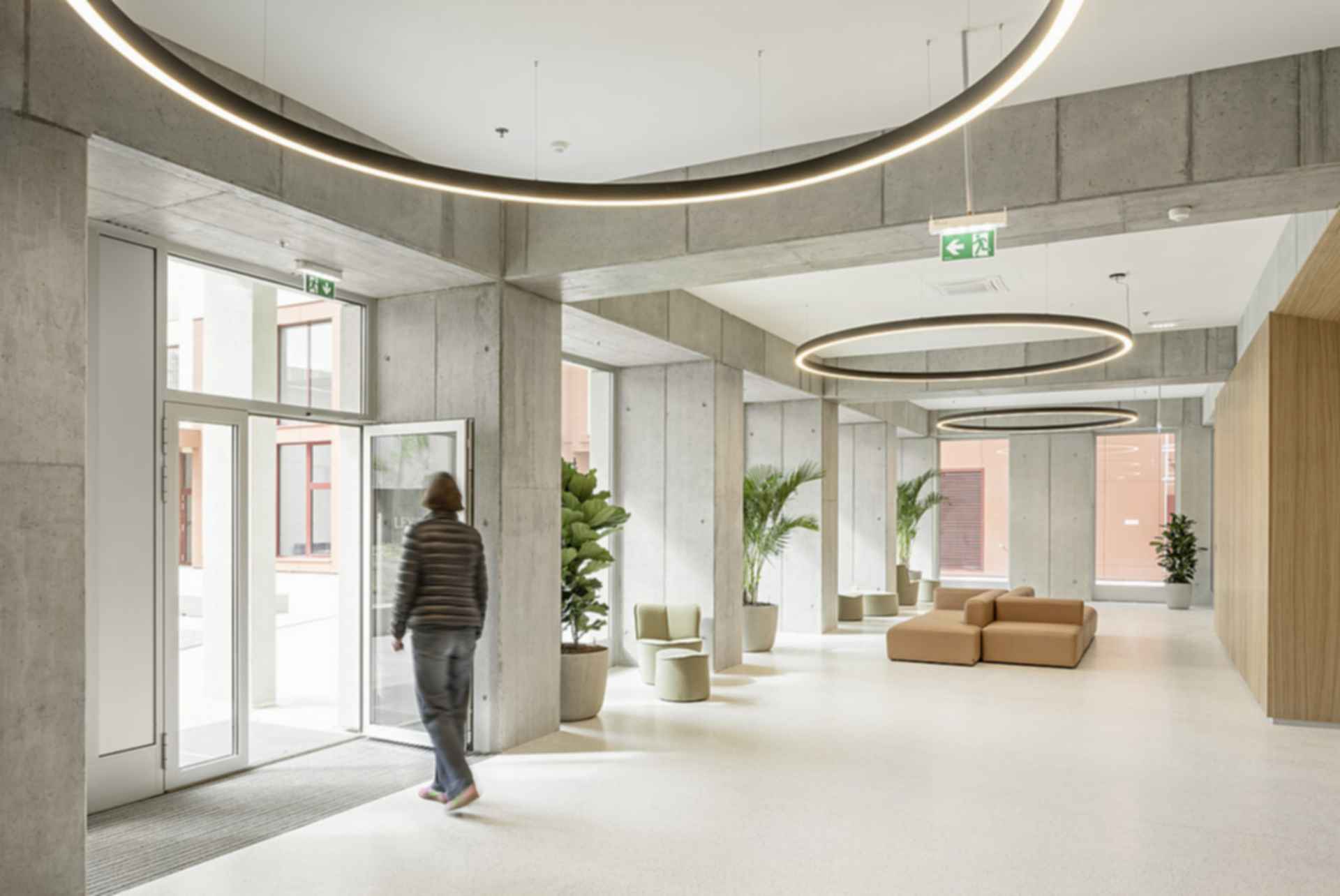 Nordbahnhof Residential Tower - Entrance