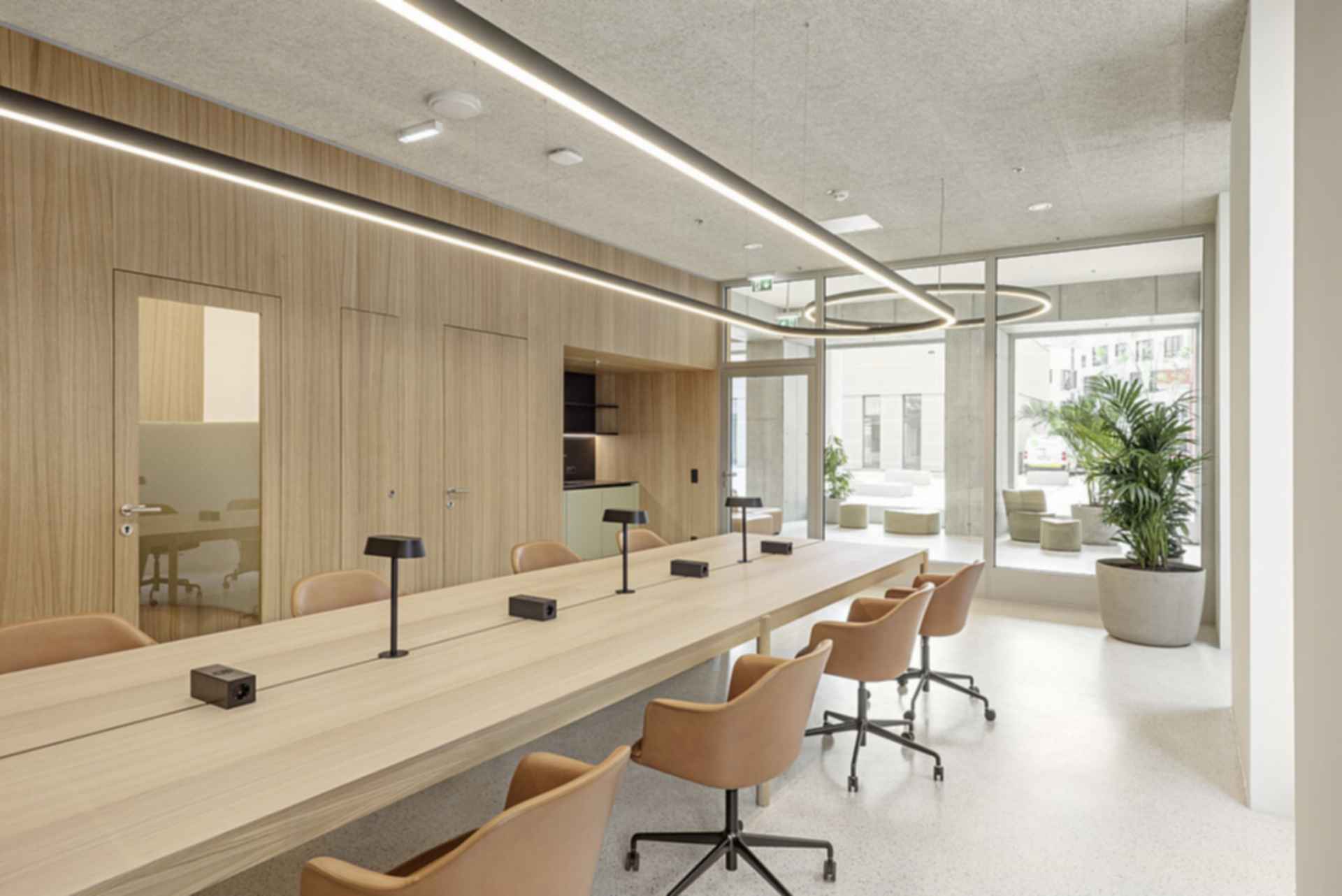 Nordbahnhof Residential Tower - Meeting Space