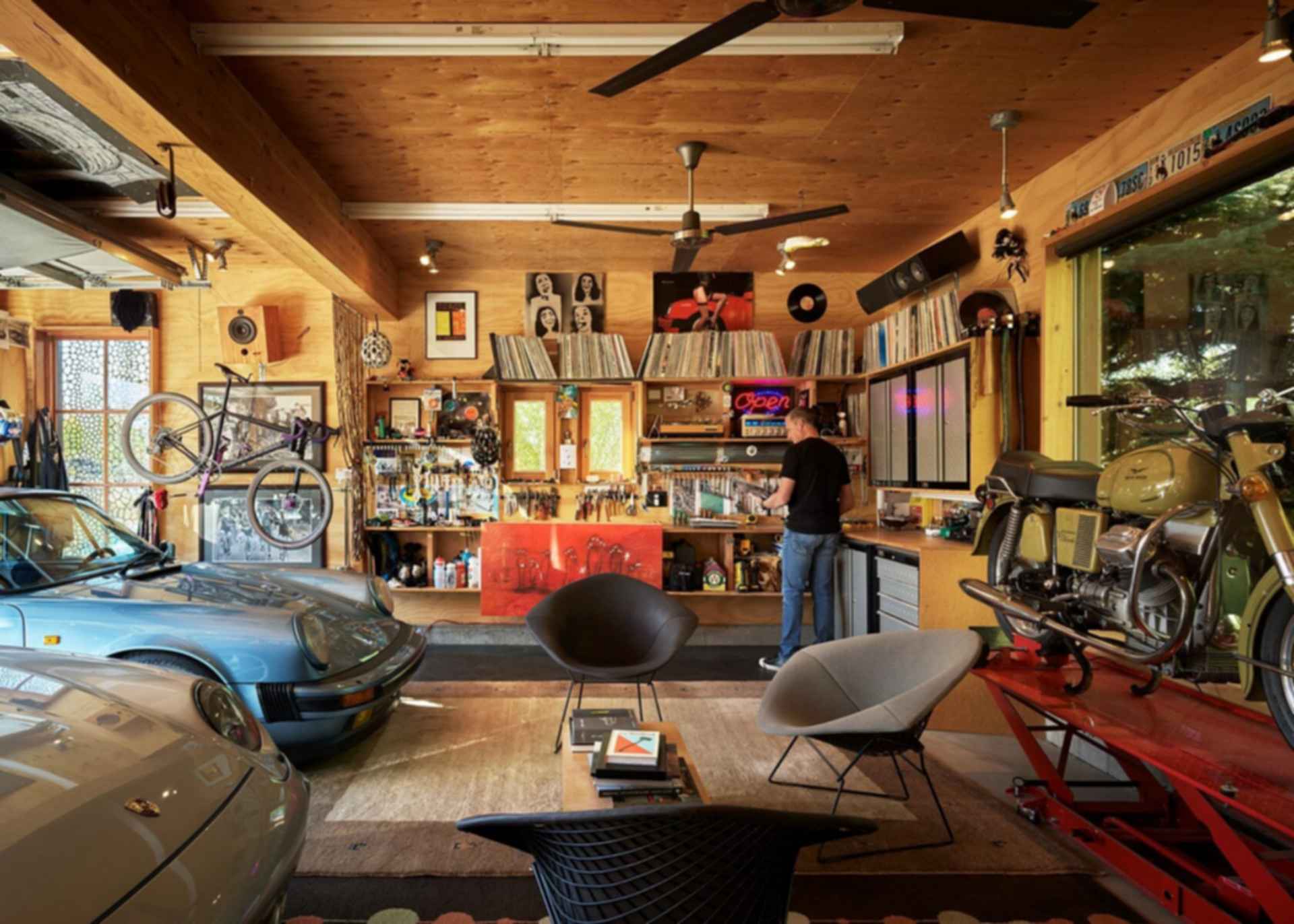 Logan Pavilion - Garage