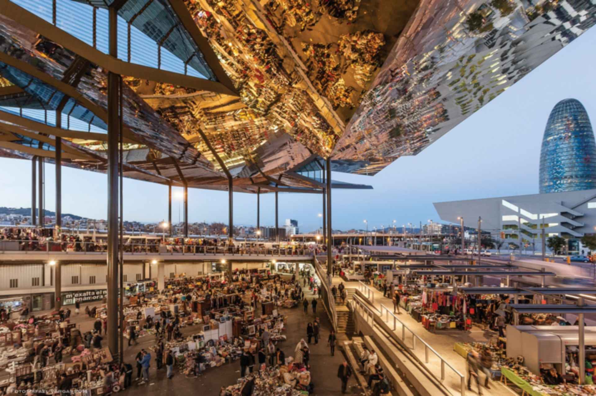 Encants Market - Exterior