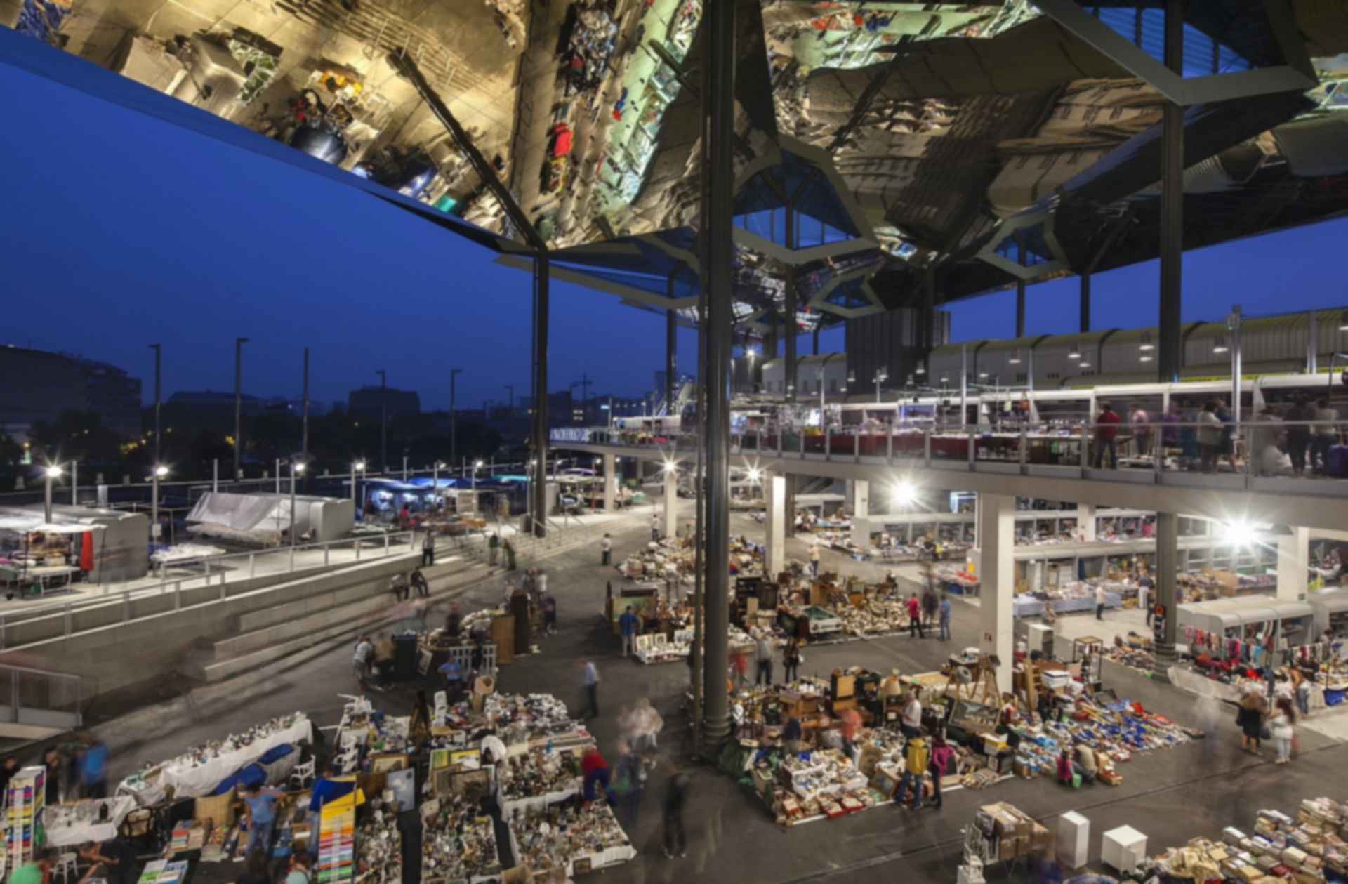 Encants Market - By Night