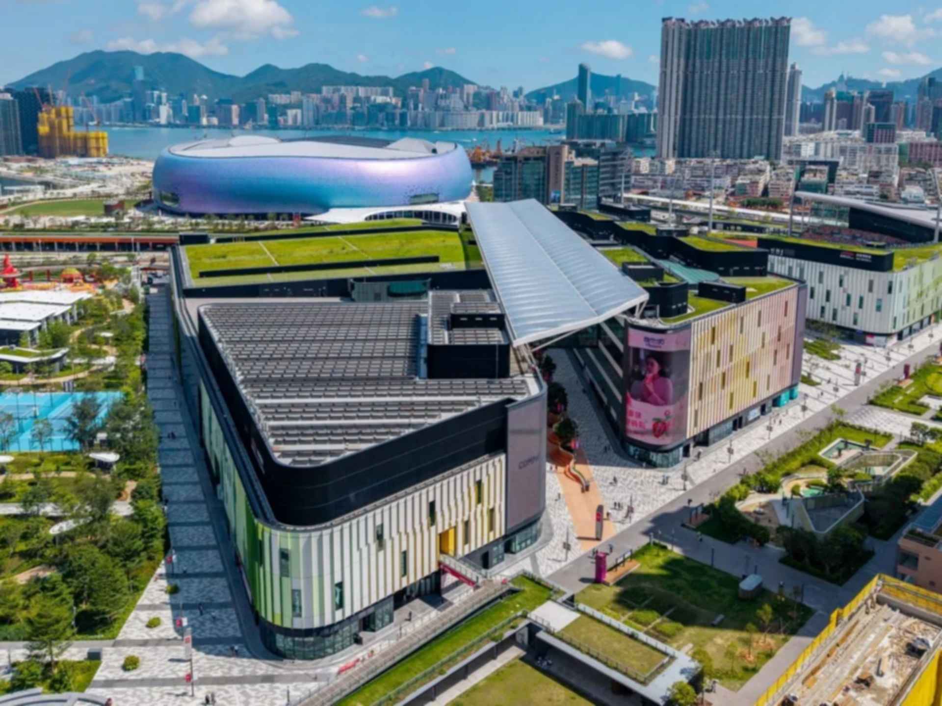 Kai Tak Sports Park - Aerial View
