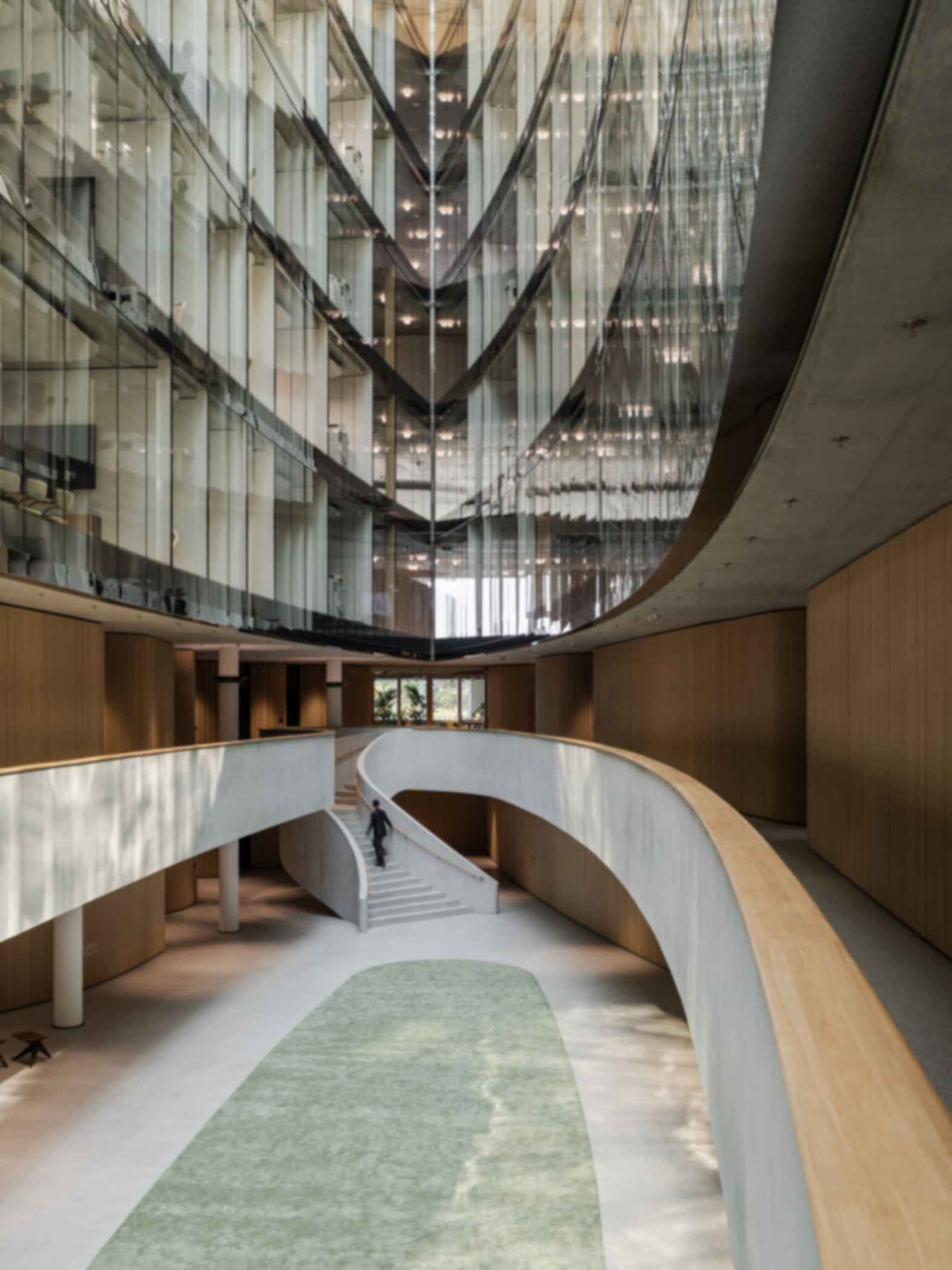 Lombard Odier New Headquarters - Atrium