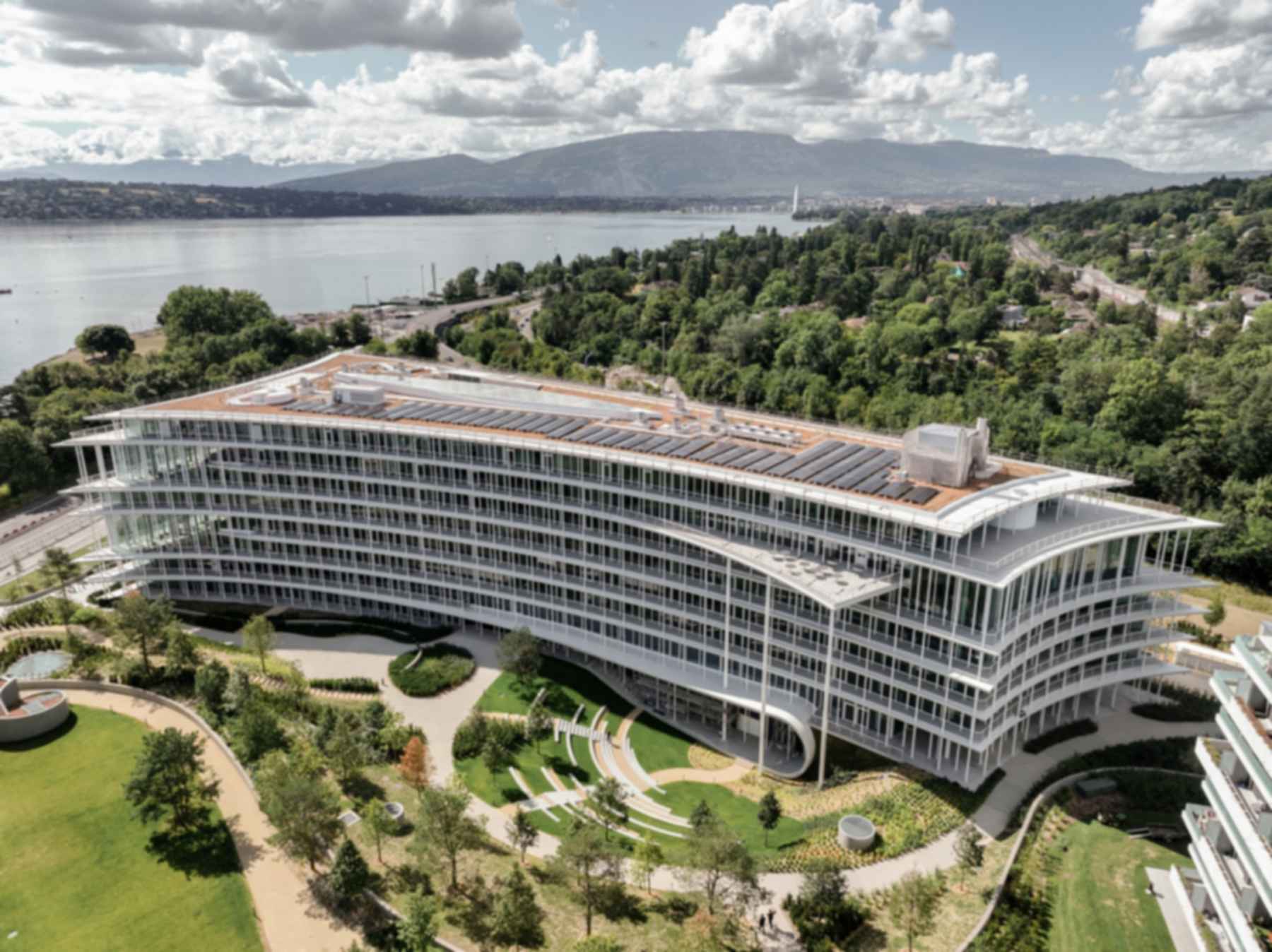 Lombard Odier New Headquarters - Aerial View