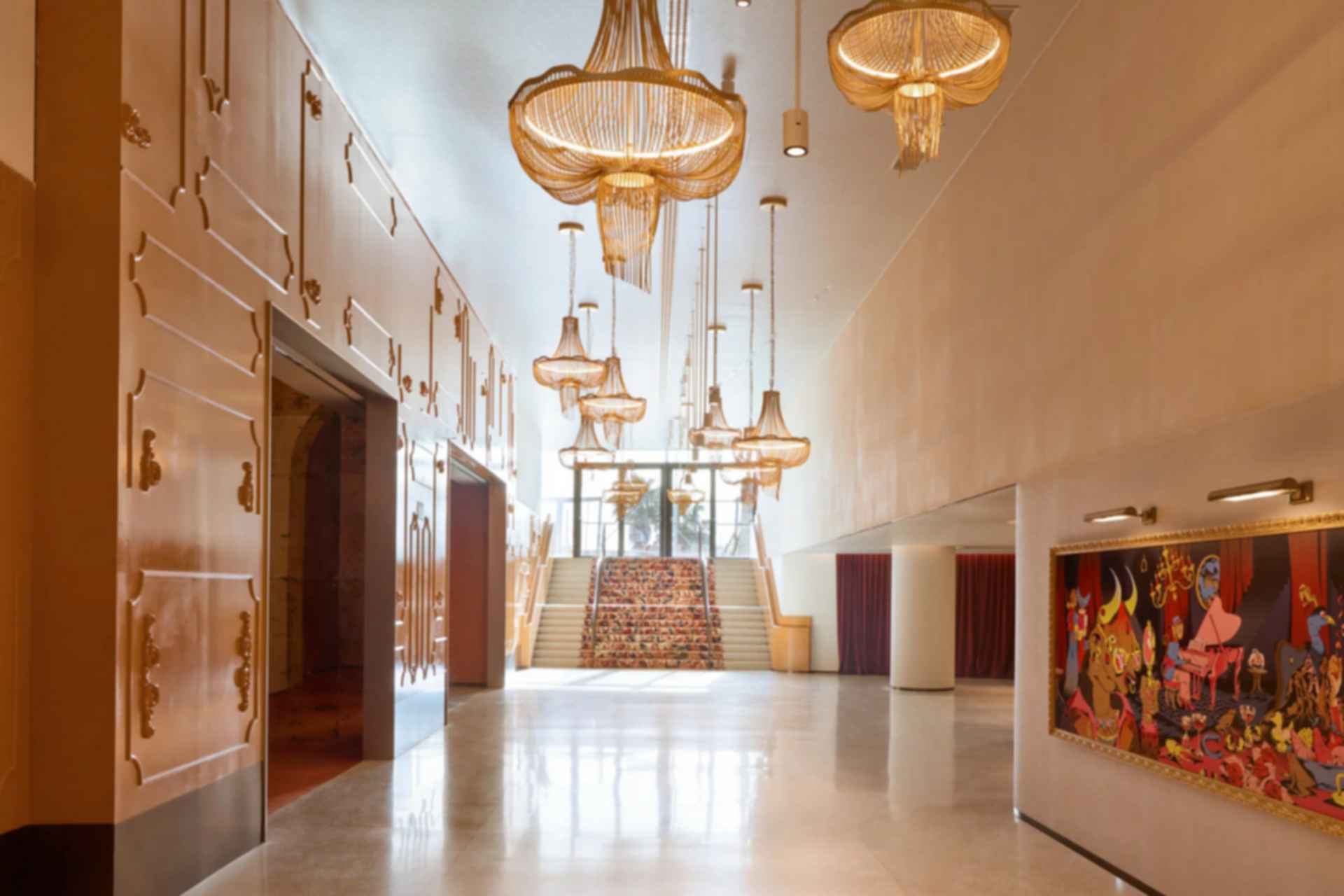 SLS Barcelona - Ballroom Lobby