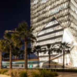 Casablanca Finance City Tower - By Night
