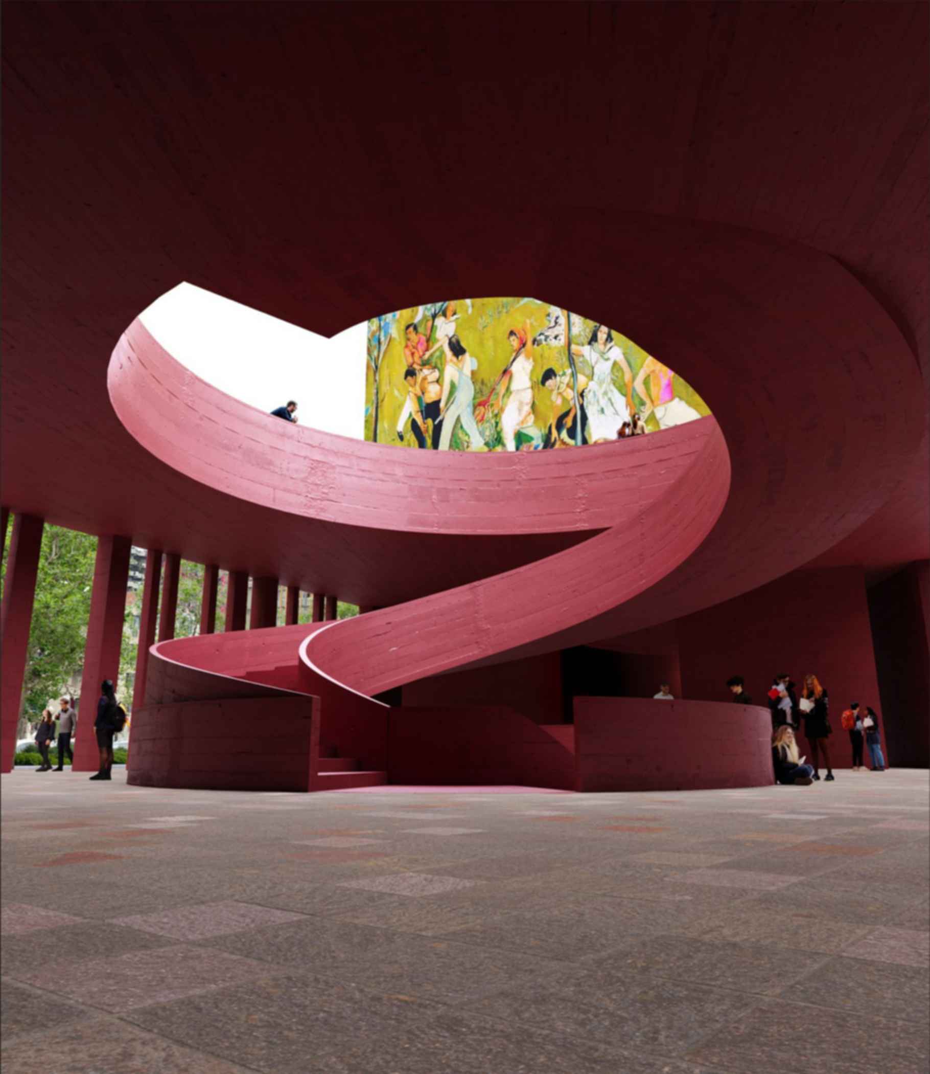 College of Europe - Stairs