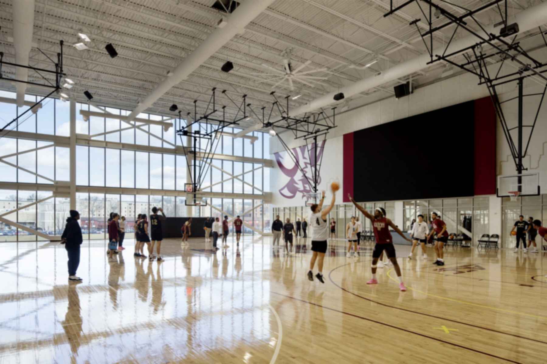 Boston College Hoag Basketball Pavilion - Court