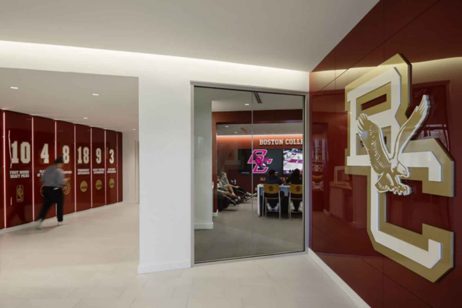 Boston College Hoag Basketball Pavilion - Interior