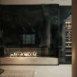 West London Residence - Fireplace