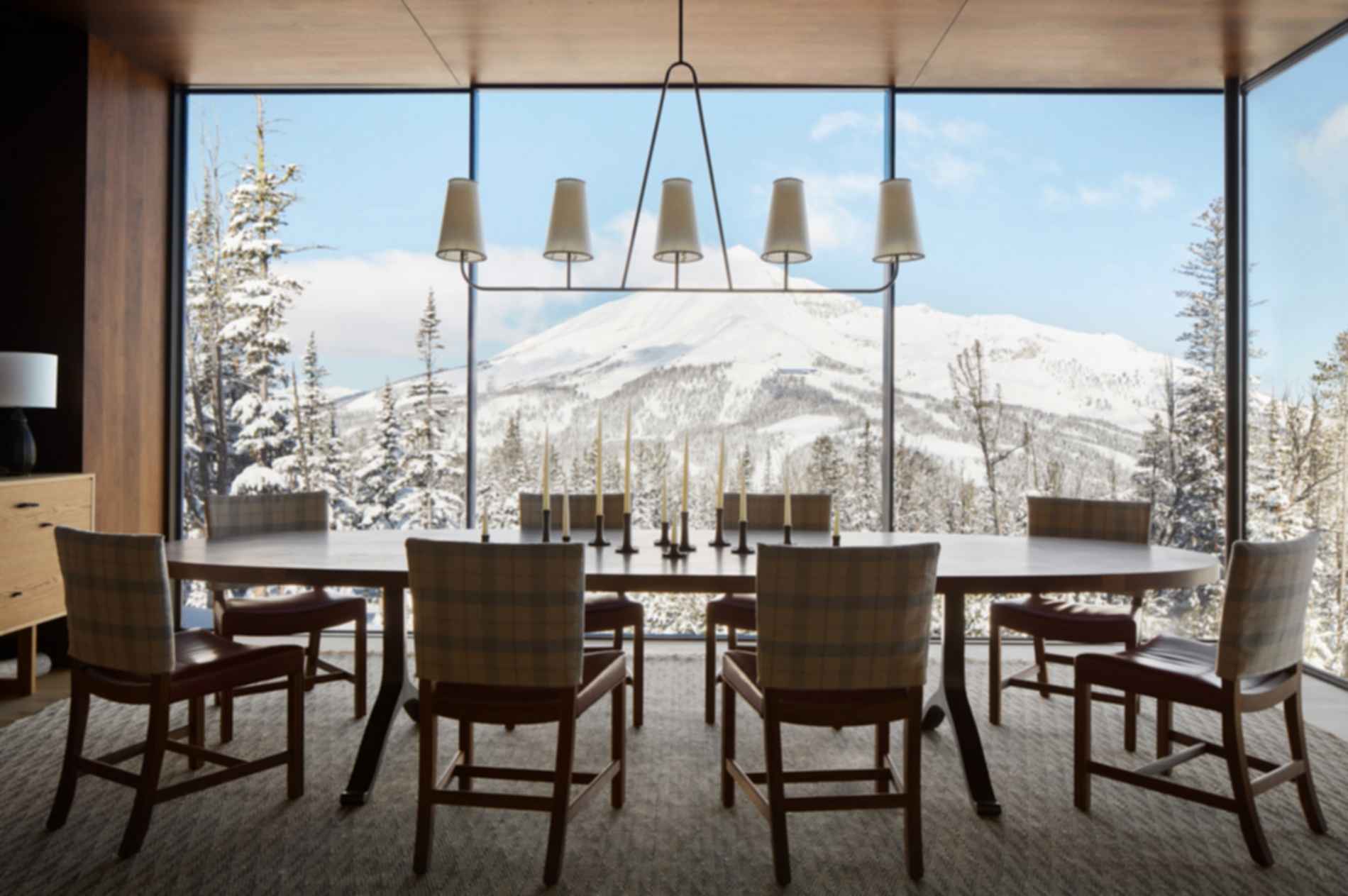 Big Sky Ski House - Dining Area