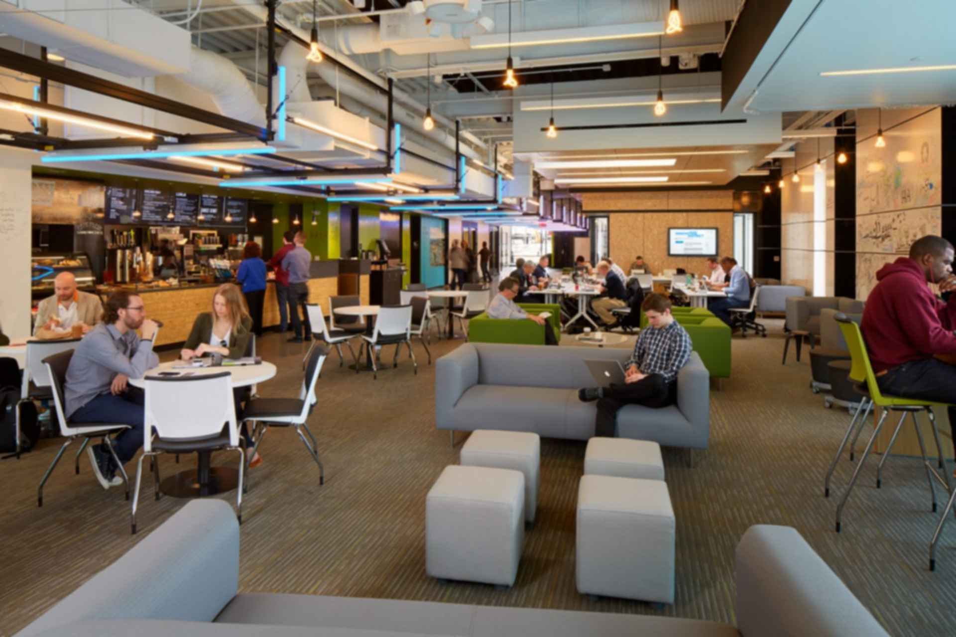 Boston District Hall - Cafe