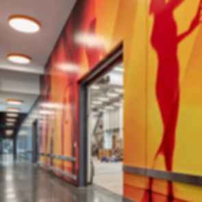 Joan and Edgar Booth Theater and College of Fine Arts Production Center - Corridor