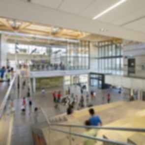 Aaniin Community Centre & Library - Atrium