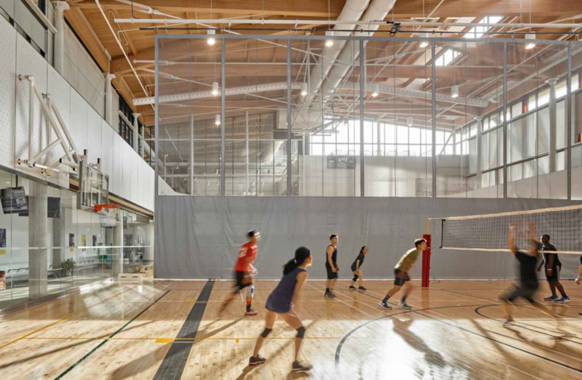 Aaniin Community Centre & Library - Gymnasium