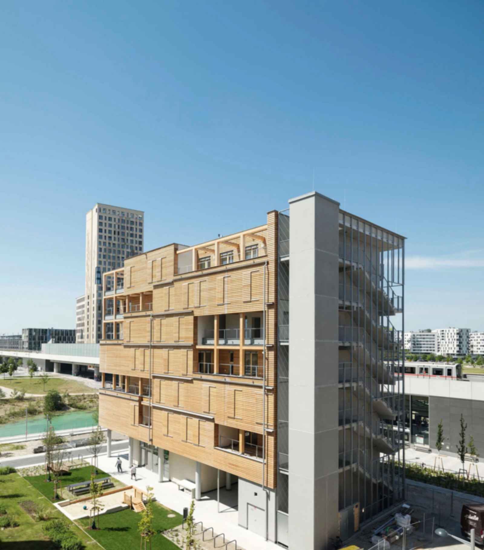 Forum am Seebogen - Façade