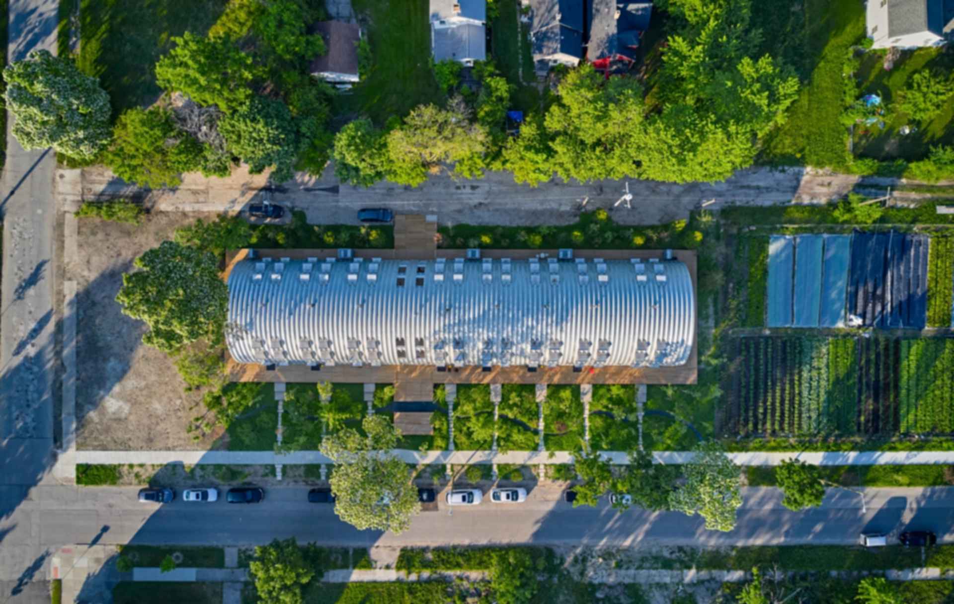 Caterpillar - Aerial View Caterpillar - Aerial View