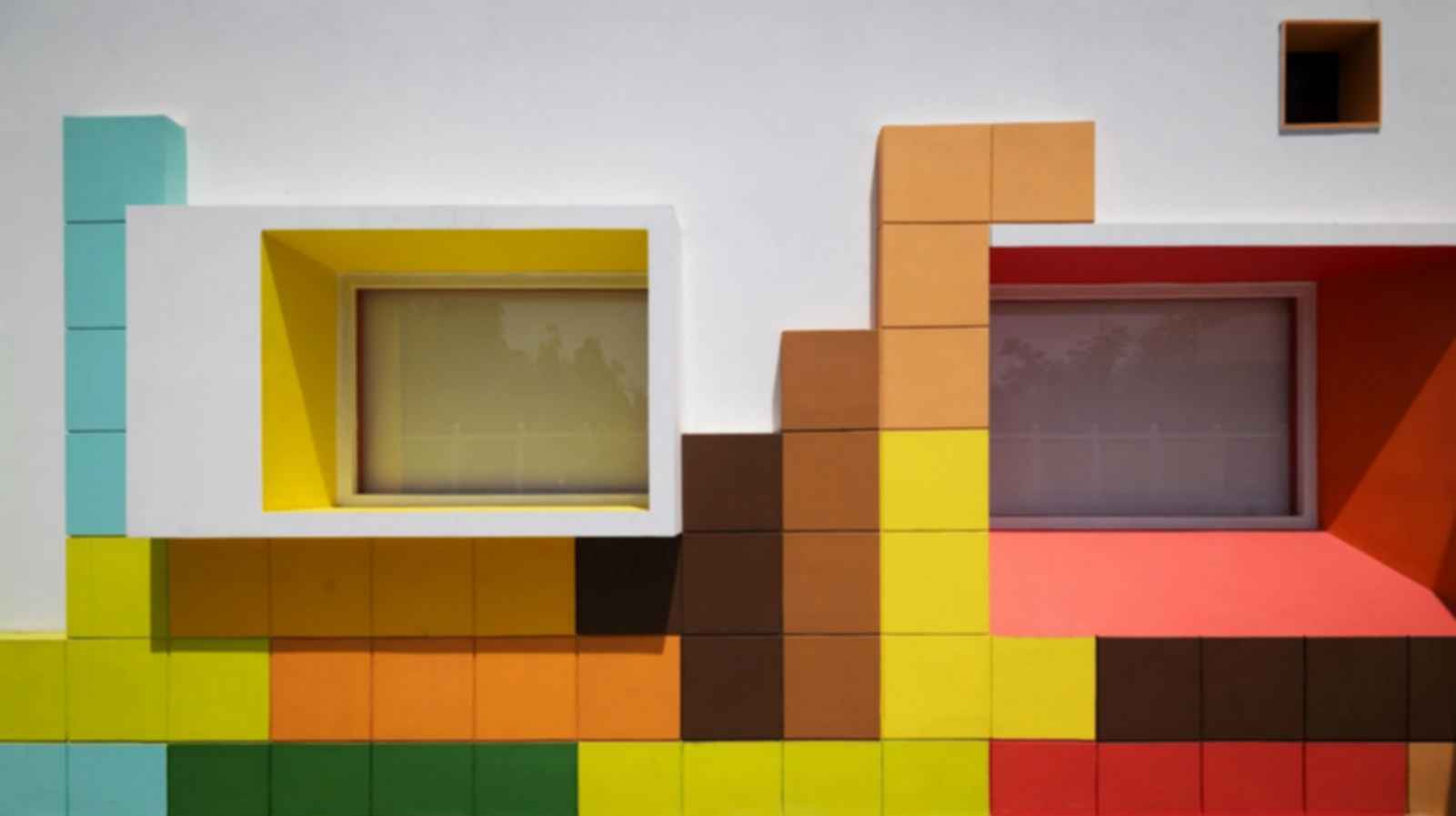 The Tetrisception - Exterior