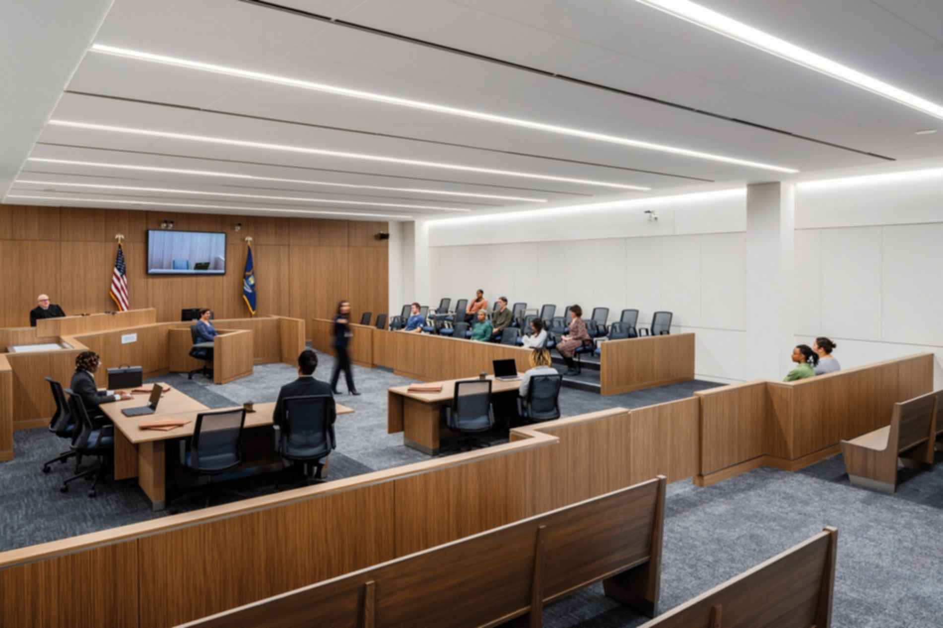Wayne County Criminal Justice Center - Interior