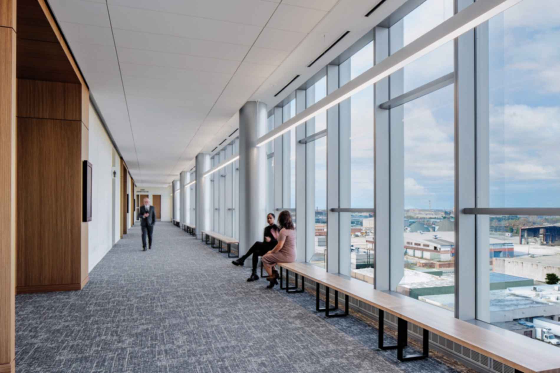 Wayne County Criminal Justice Center - Corridor