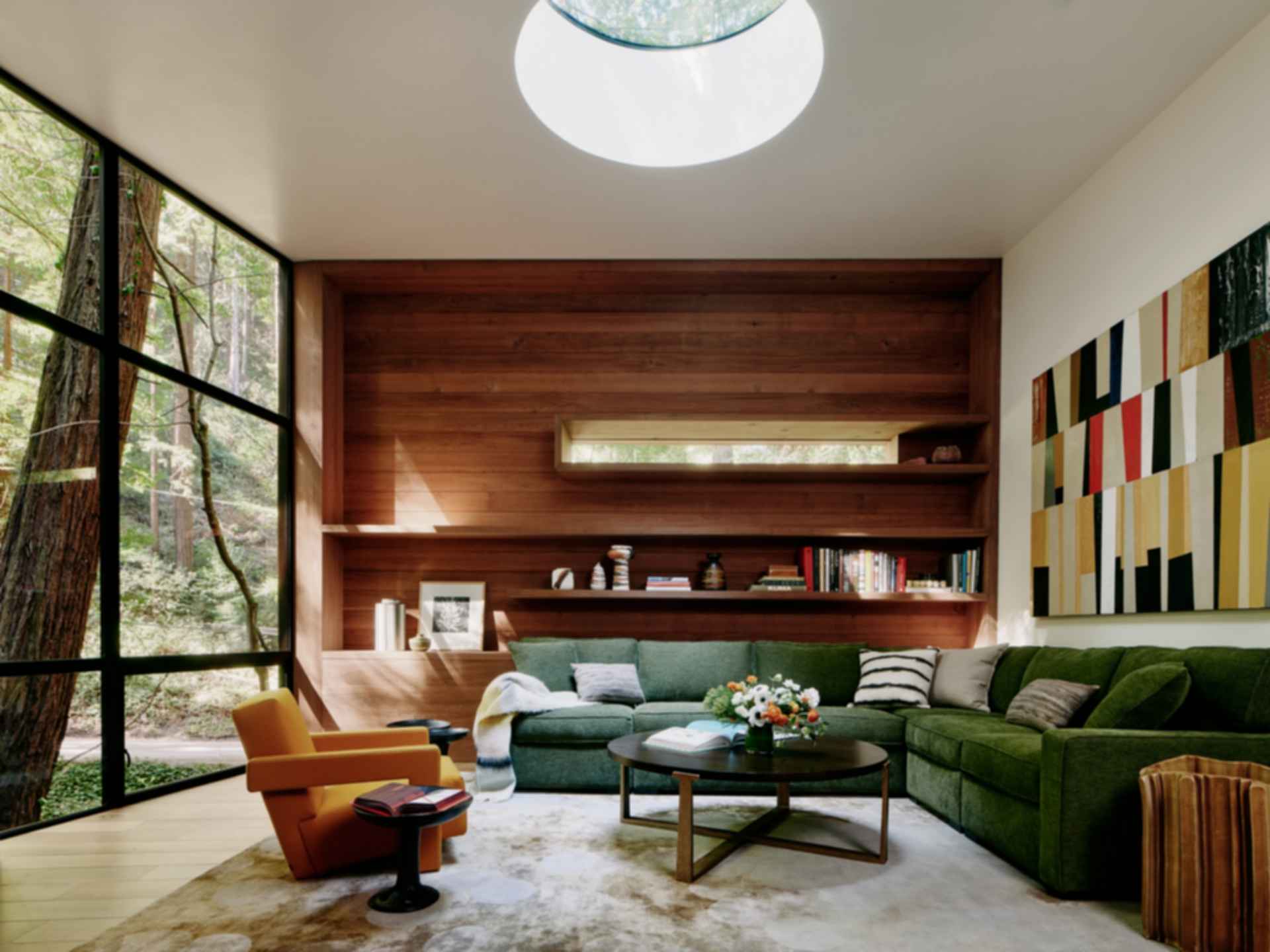 Big Sur Cabin II - Living Room