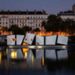Floating Theater Lyon - Exterior