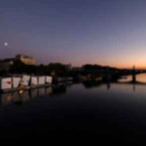 Floating Theater Lyon - At Night