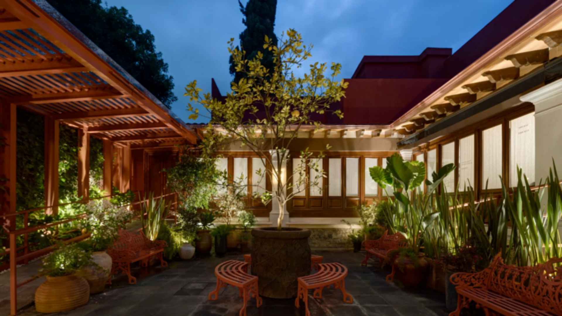 Museo Casa Kahlo - Courtyard