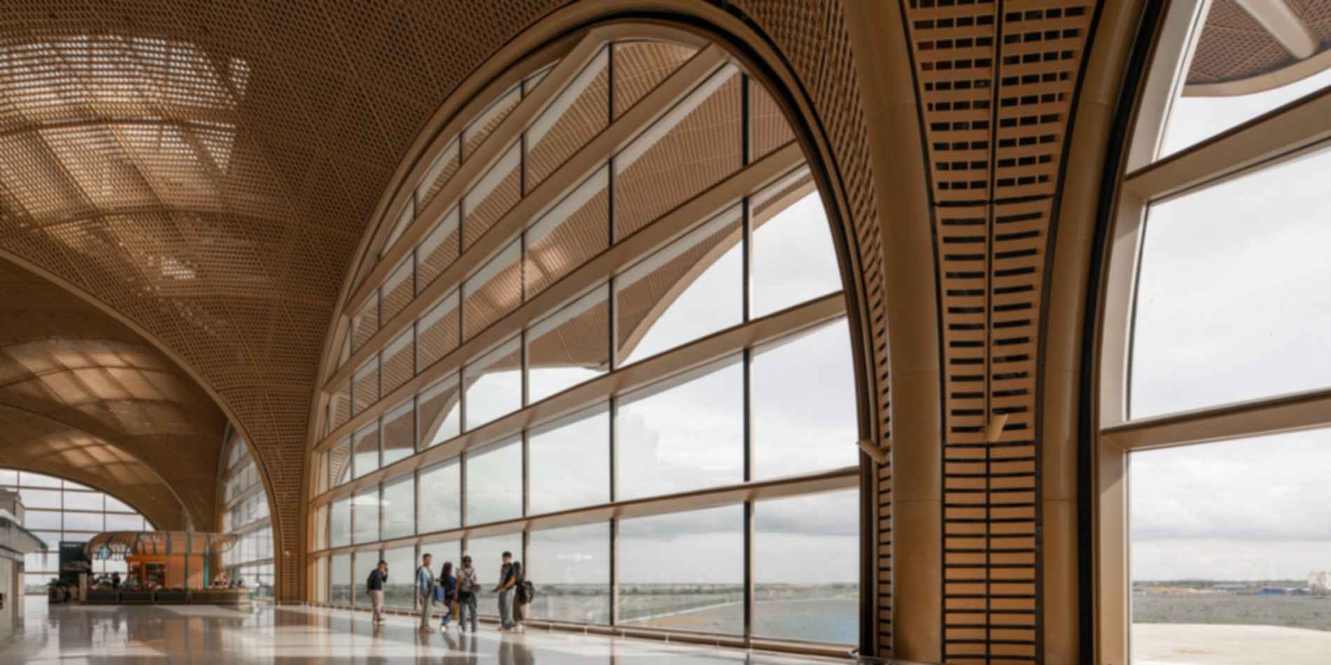 Techo International Airport - Window