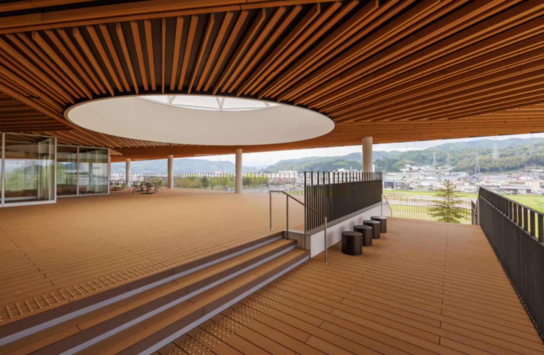 Tottori Prefectural Museum of Art - Terrace