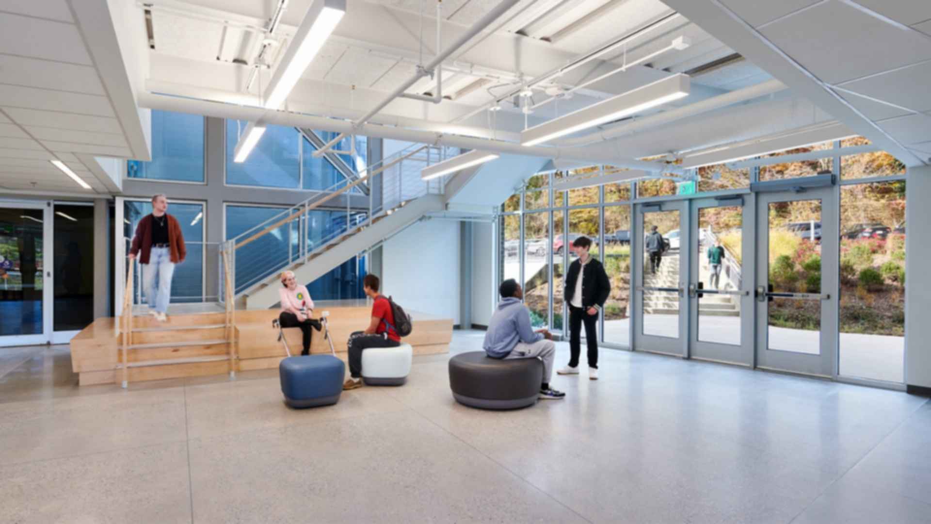 The Park School - Science and Engineering Wing - Lobby