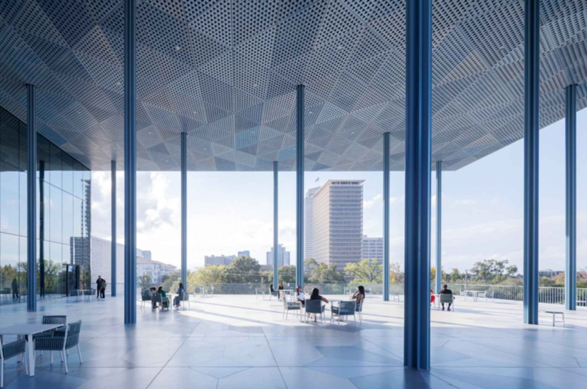 Ismaili Center Houston - Terrace