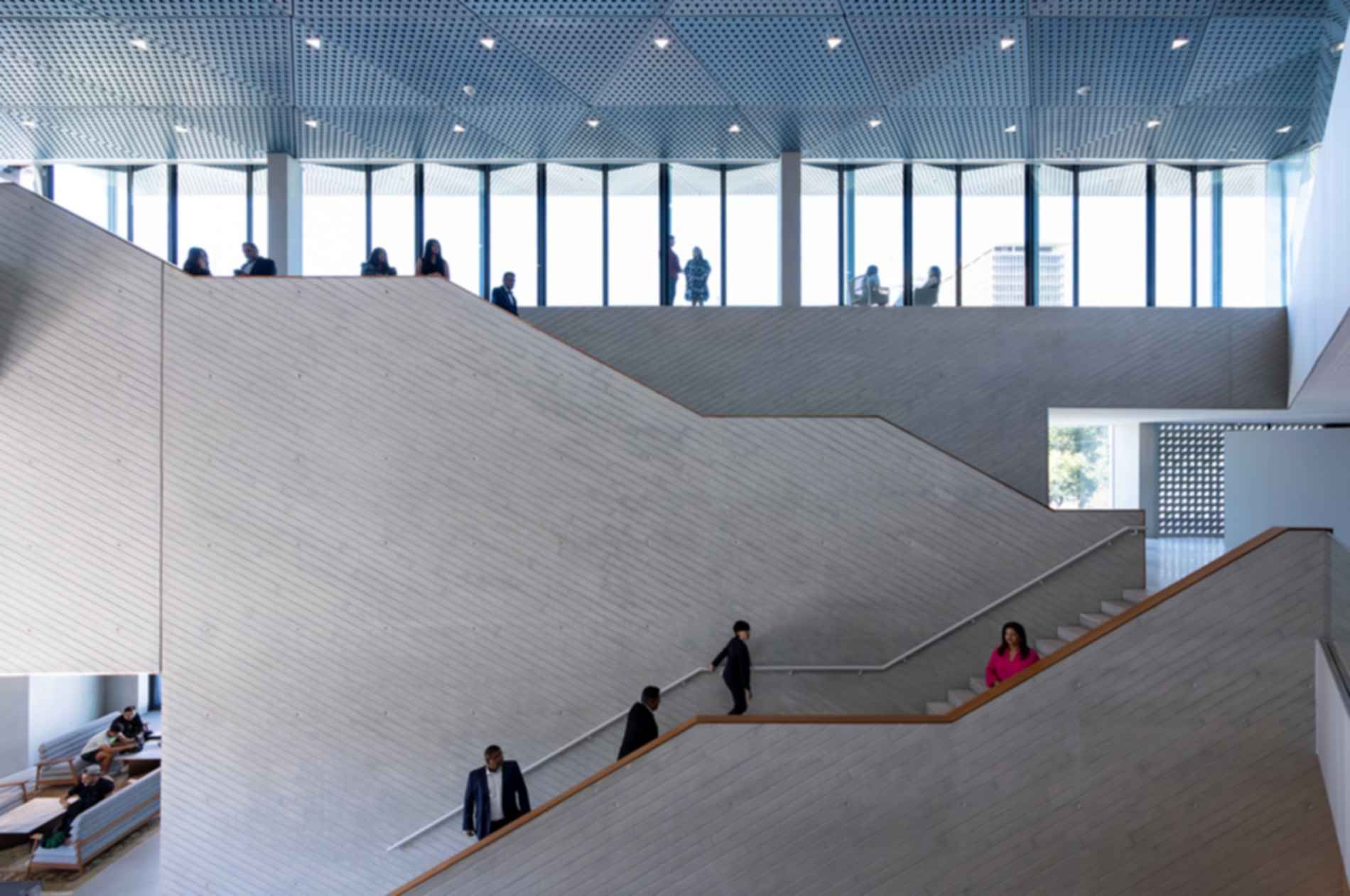 Ismaili Center Houston - Stairs