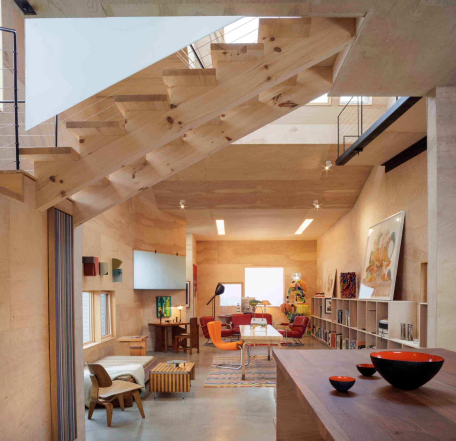 Hudson L-House - Living Room