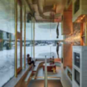 The Glass Cabin - Interior