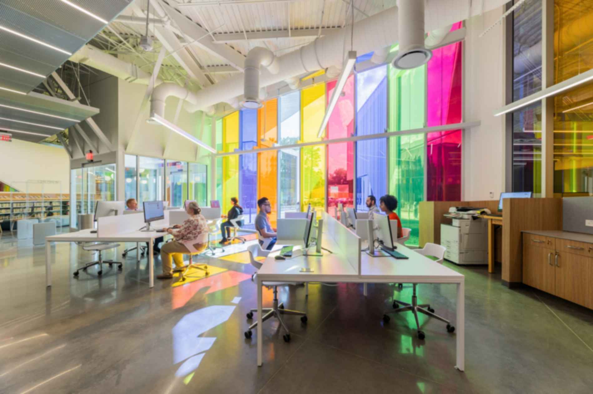 Dr. Shannon Walker Neighborhood Library - Commons