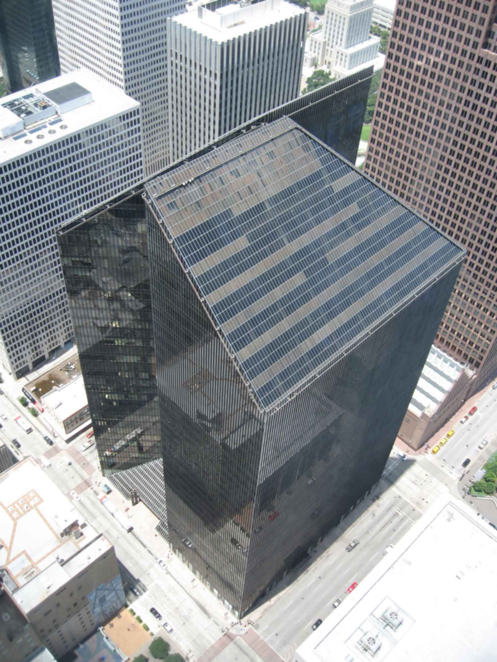 Pennzoil Place - Aerial View