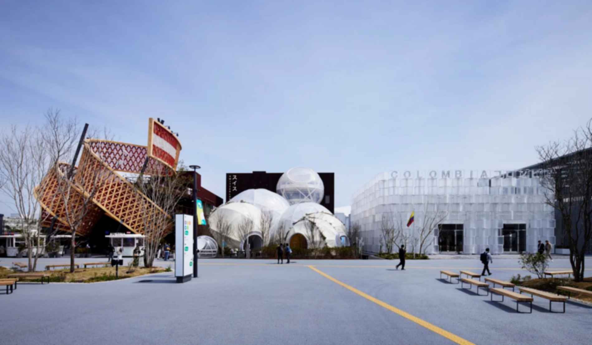 Osaka EXPO Pavilions - Exterior