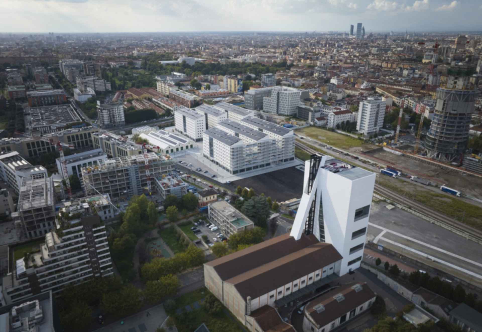 Milano Cortina Olympic Village - Aerial View