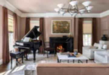 Highland Park House - Living Room