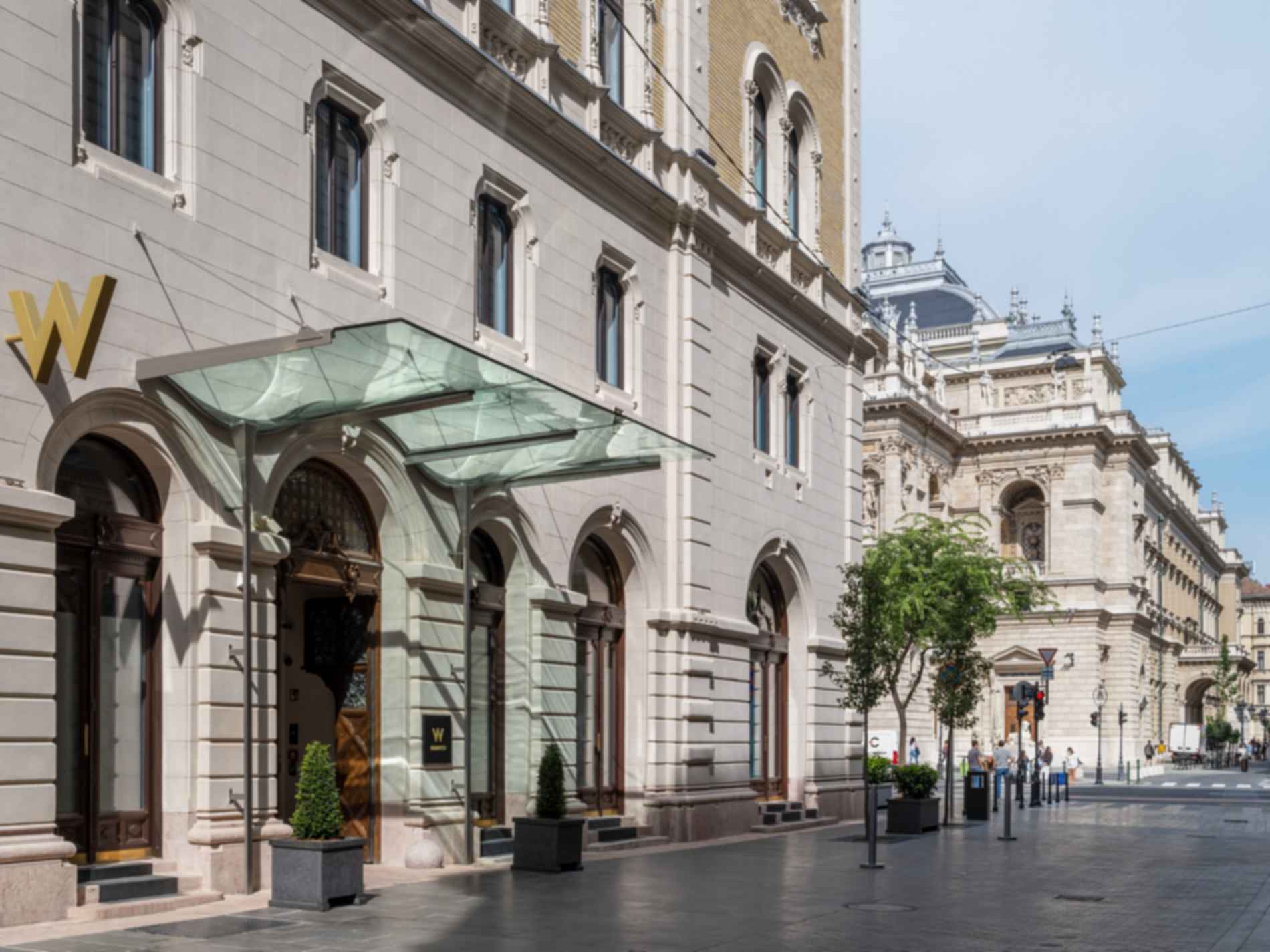 Drechsler Palace W Budapest - Entrance